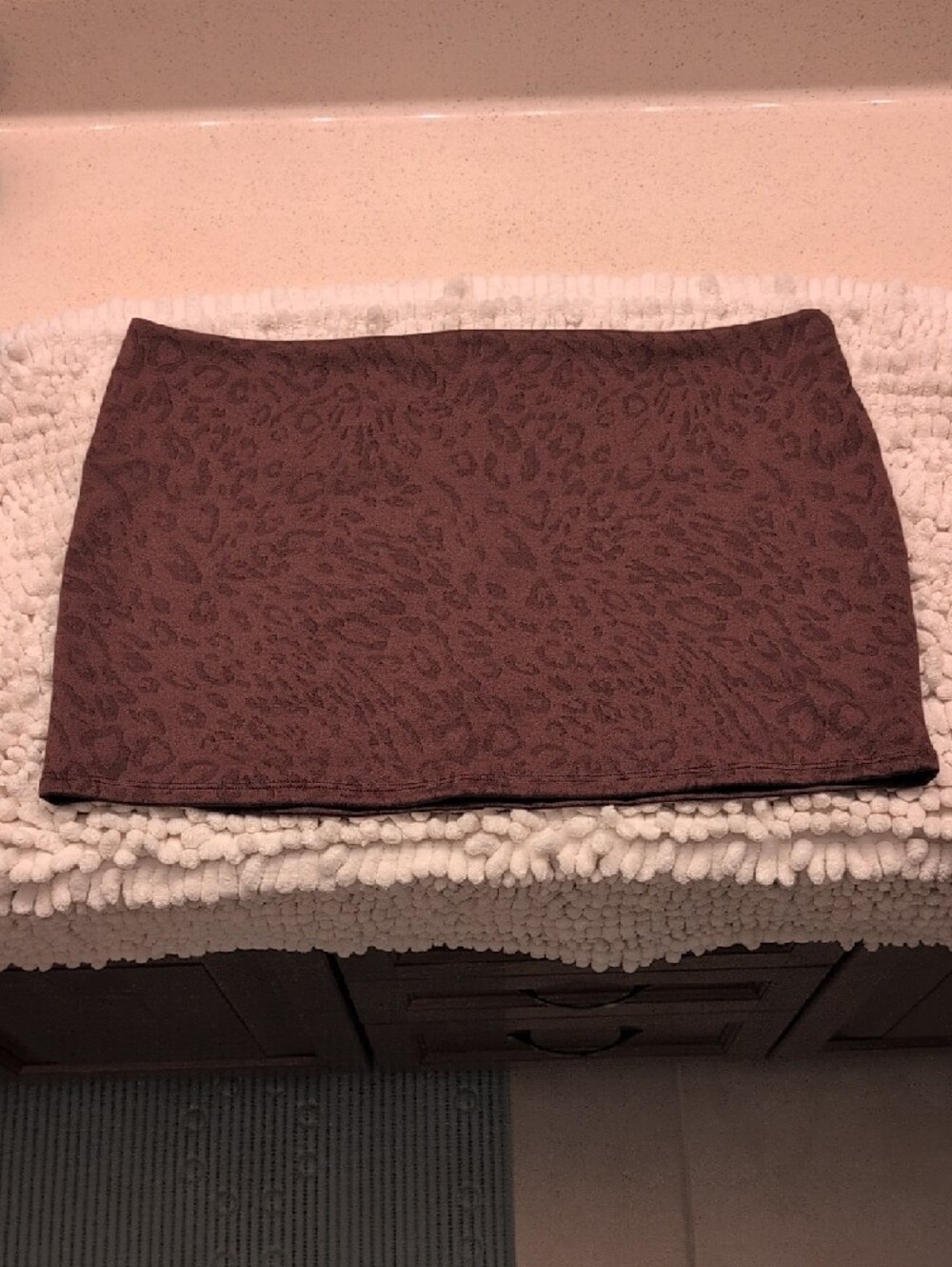 Forever 21 Brown Leopard-Print Mini Skirt